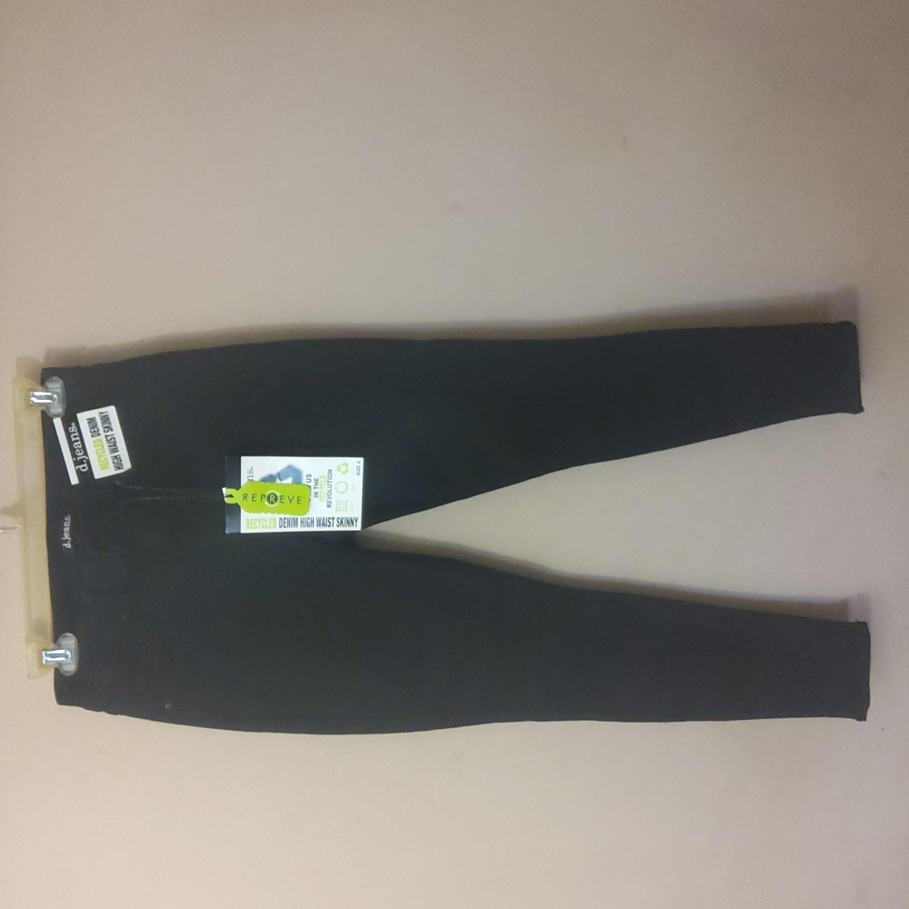 D. Jeans High Waist  Black Skinny Jeans, Women's Size 4